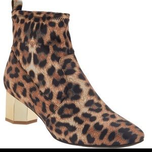 Katy Perry-Gold/Cheetah Booties